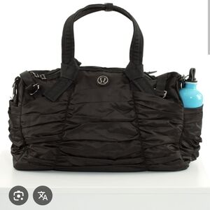 lululemon athletica Black Quilted Bag